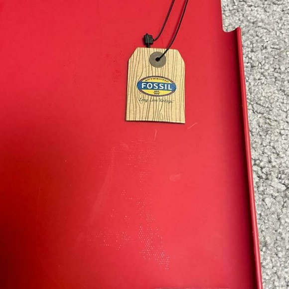 Fossil Authentic Fossil LONG Live Vintage TABLET Cover RED MULTI SL4193995 - Picture 3 of 7